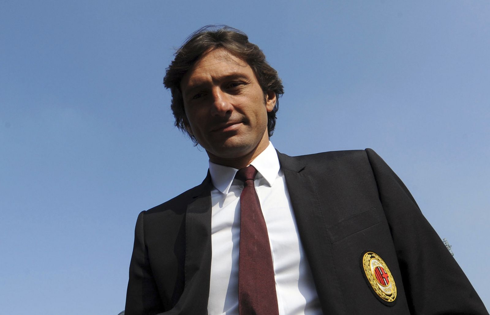 File photo of AC Milan's coach Leonardo in Bergamo