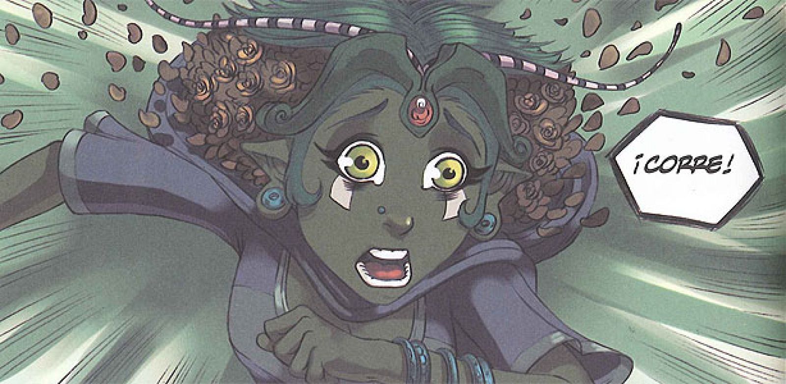 Viñeta de 'Natty', de Melvin y Corbeyran