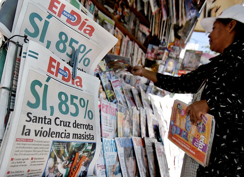 El poder autonómico obliga a Evo Morales a dialogar por un acuerdo en Bolivia