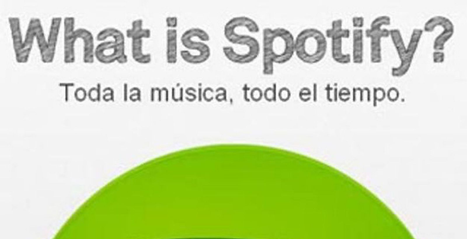 Web oficial de Spotify