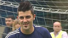 Villa: "Cesc es mi debilidad, ojalá venga al Barça"