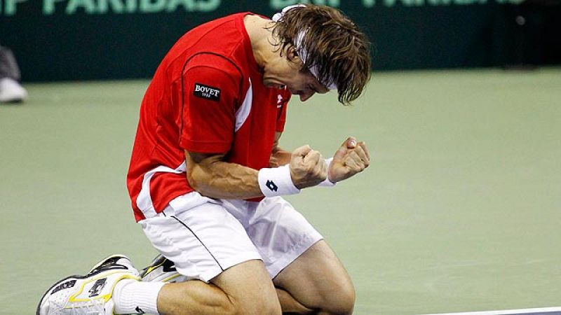 Ferrer mete a España en semifinales de la Davis