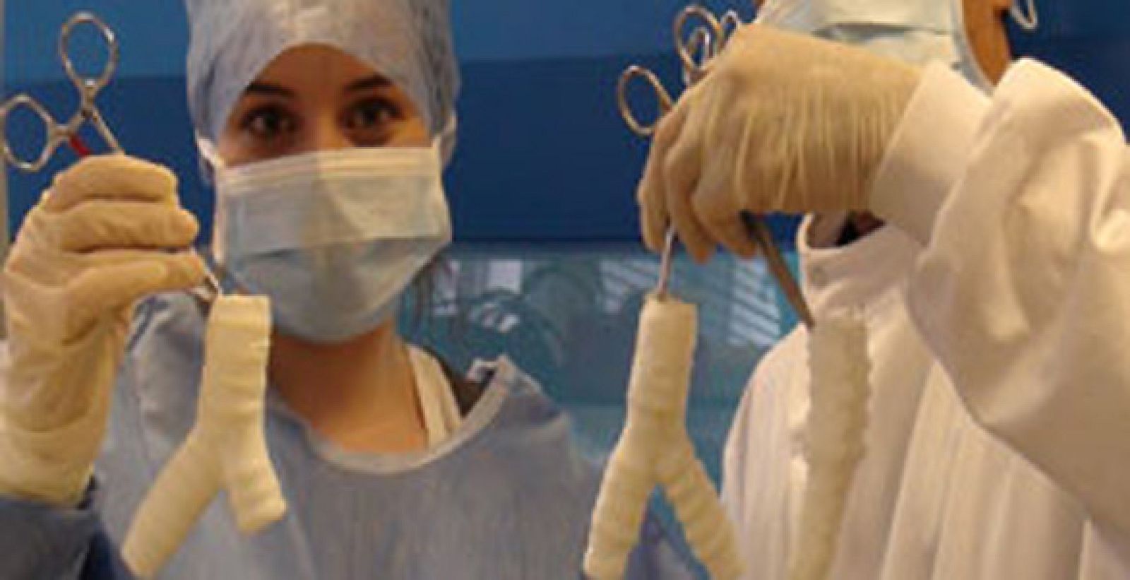 Científicos sostienen las tráqueas sintéticas