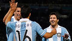 Argentina gana a Costa Rica 3-0 y respira