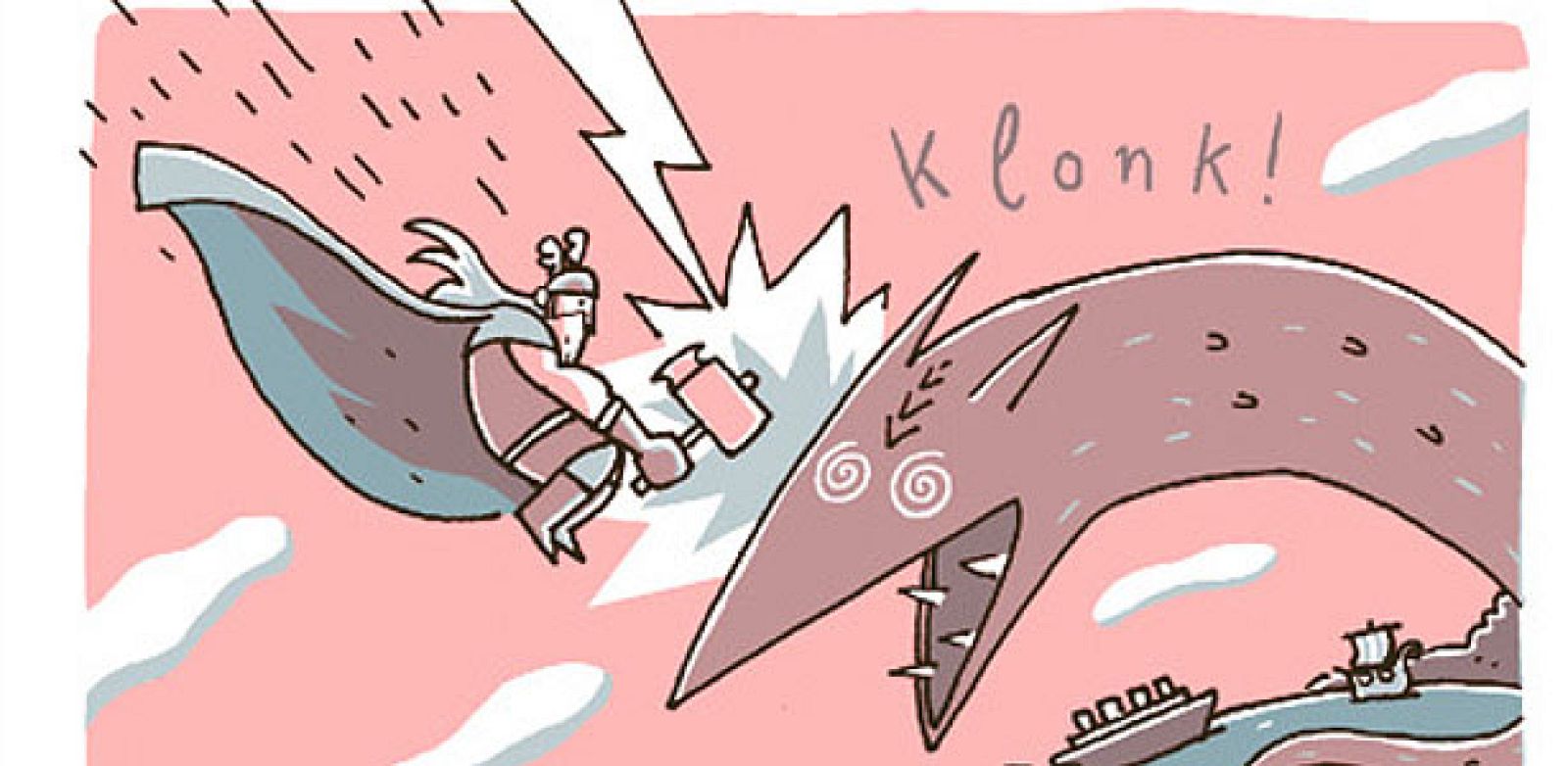 Viñeta de 'Fjorden', de Álvaro Ortiz