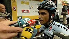 Contador: "Solo he cedido unos segundos"