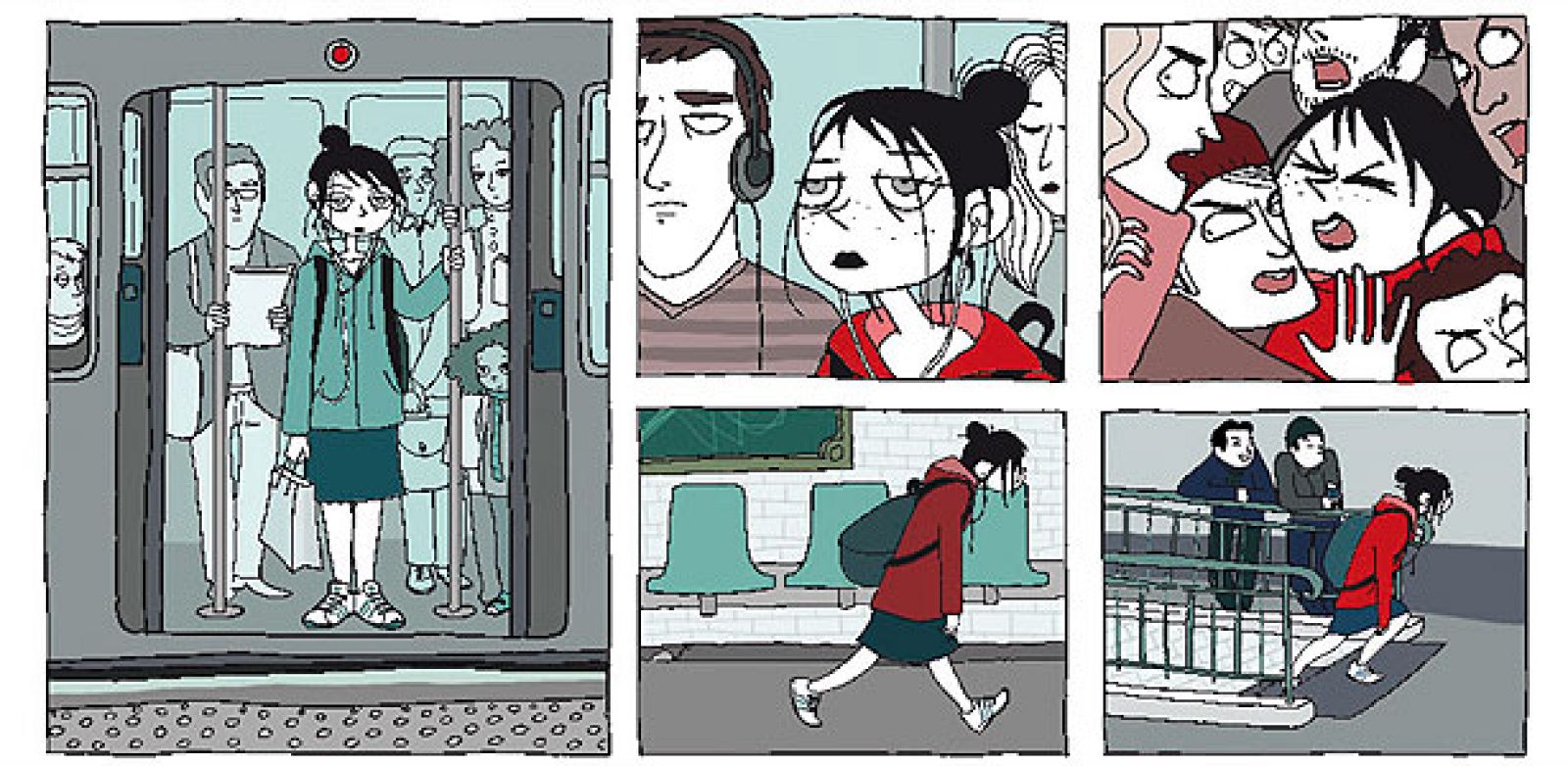 Viñetas de 'Cadáver exquisito', de Pénélope Bagieu