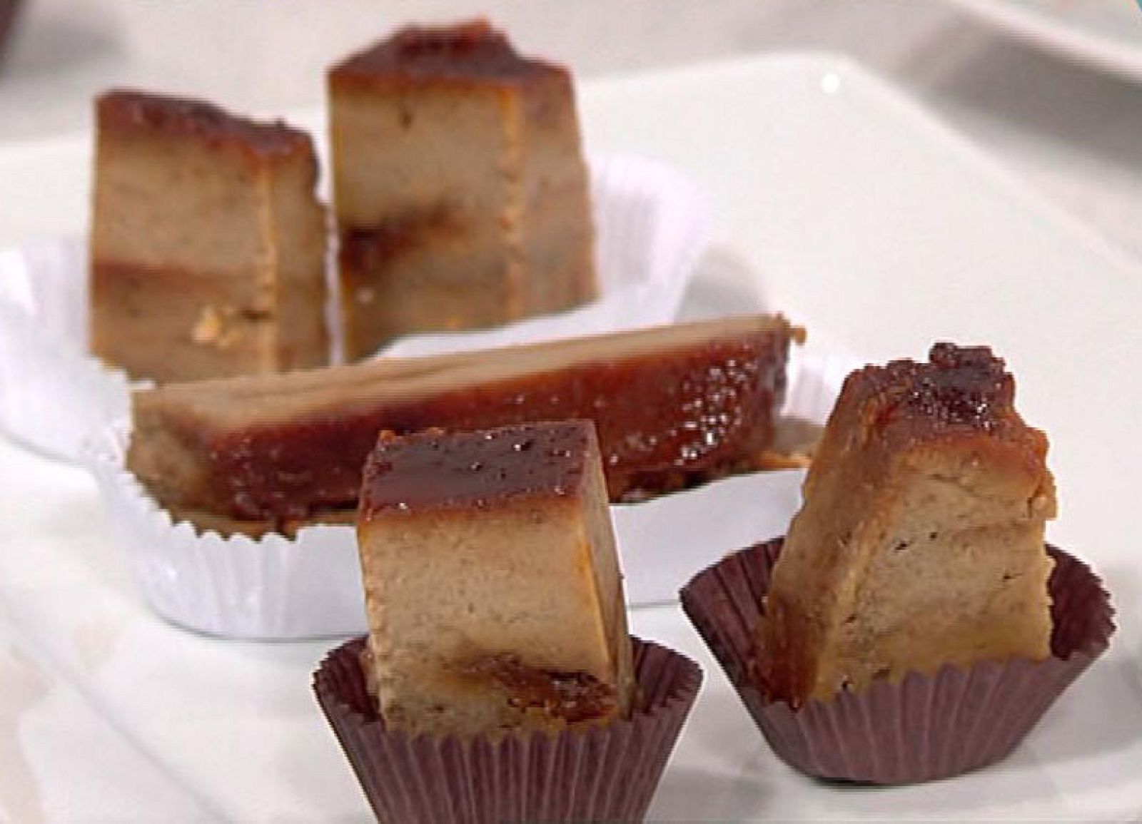 Flan de café y plátano (15/07/2011)