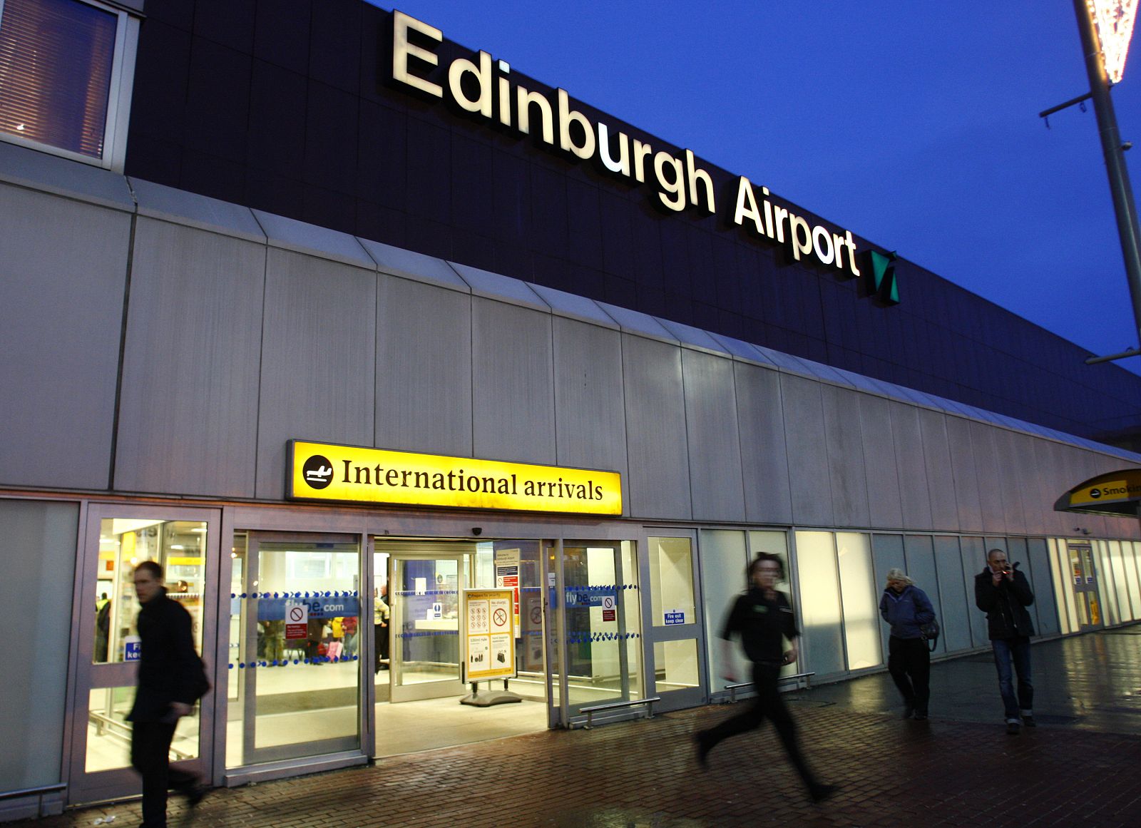 Terminal del aeropuerto de Edimburgo, gestionado por BAA