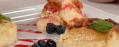 Pastel de queso y pera (22/07/11)