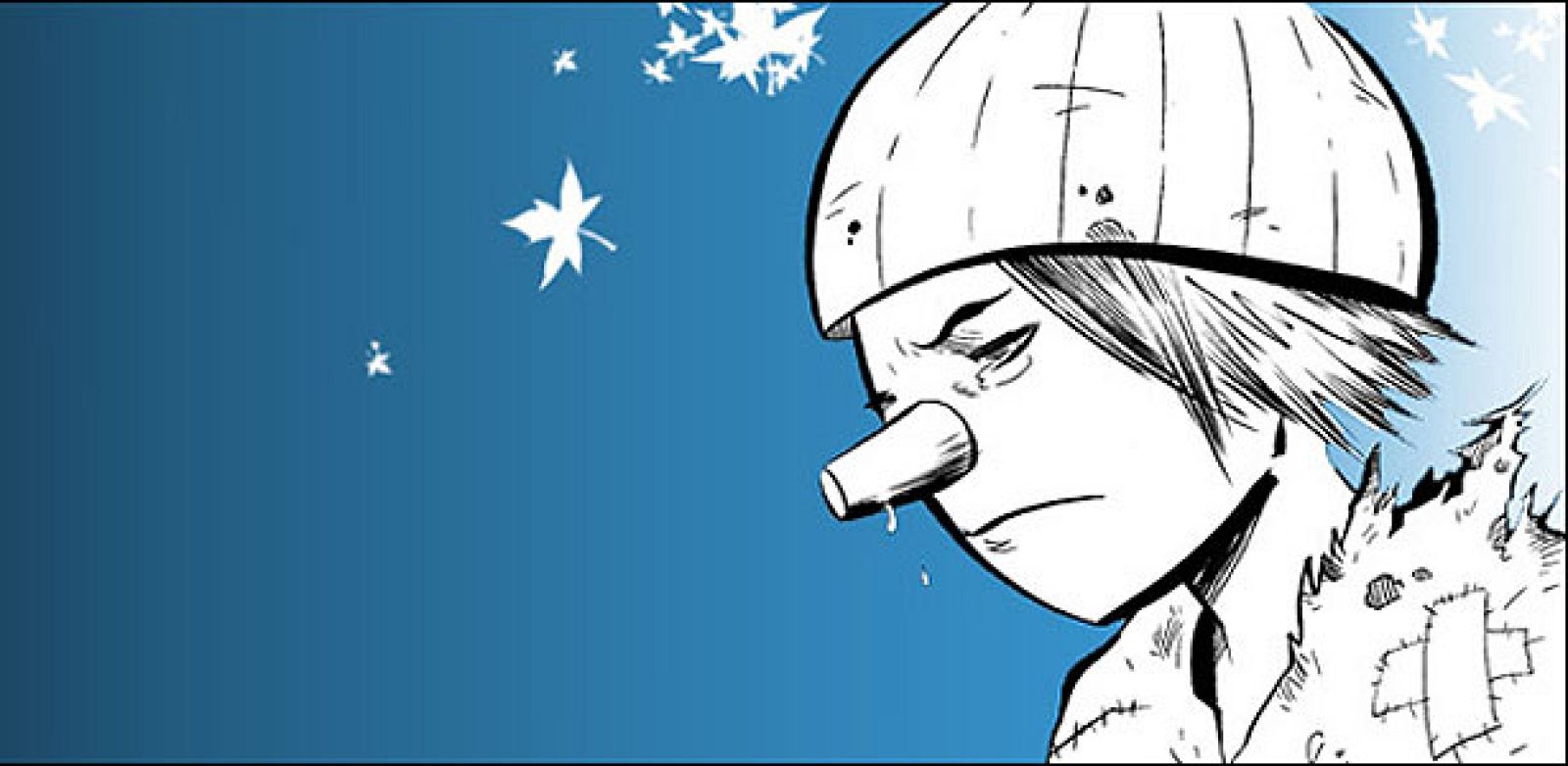 Ilustración promocional de 'Pinocho Blues', de Carlos Bribián Luna