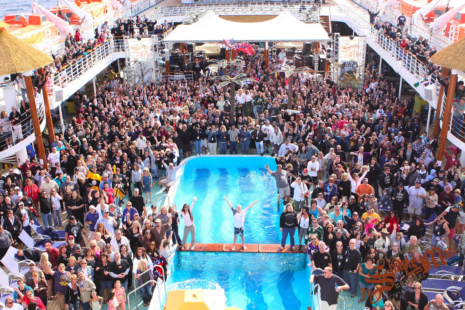 Asistentes a la última edición del Simple Man Cruise