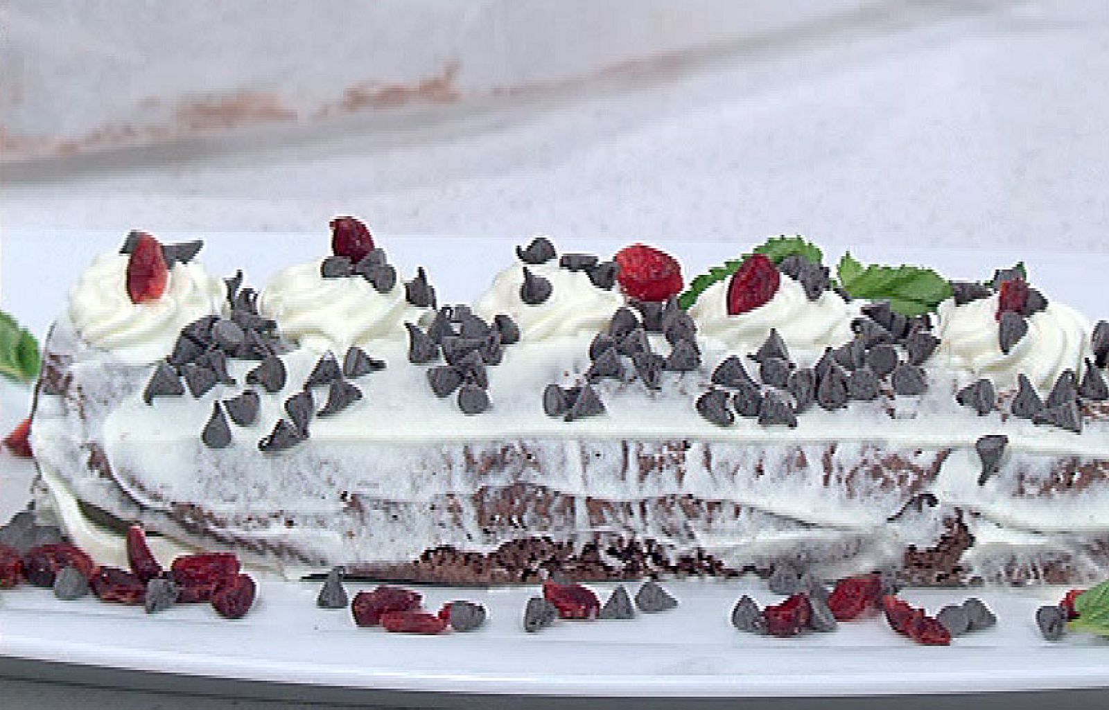 Brazo de gitano de chocolate (04/08/2011)