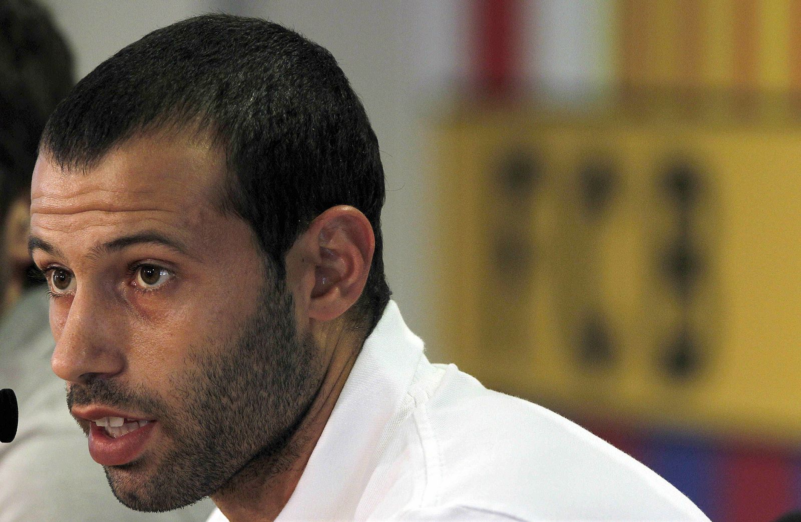 MASCHERANO EN RUEDA DE PRENSA