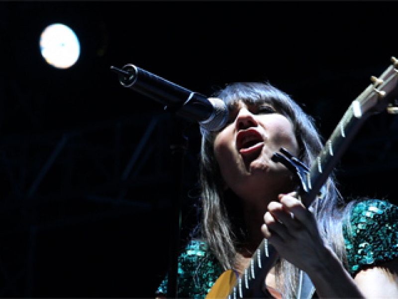 Amaral sacan su lado salvaje en la clausura de un Sonorama por el que han pasado 40.000 personas