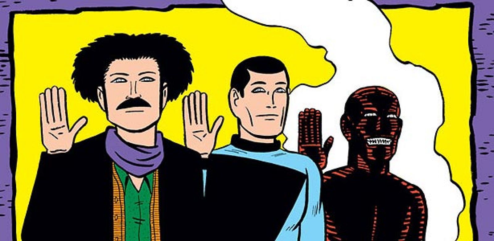 Ilustración de 'Ciudadano Rex', de Mario y Beto Hernandez