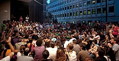 "Ser católica no va contra los principios del 15M"