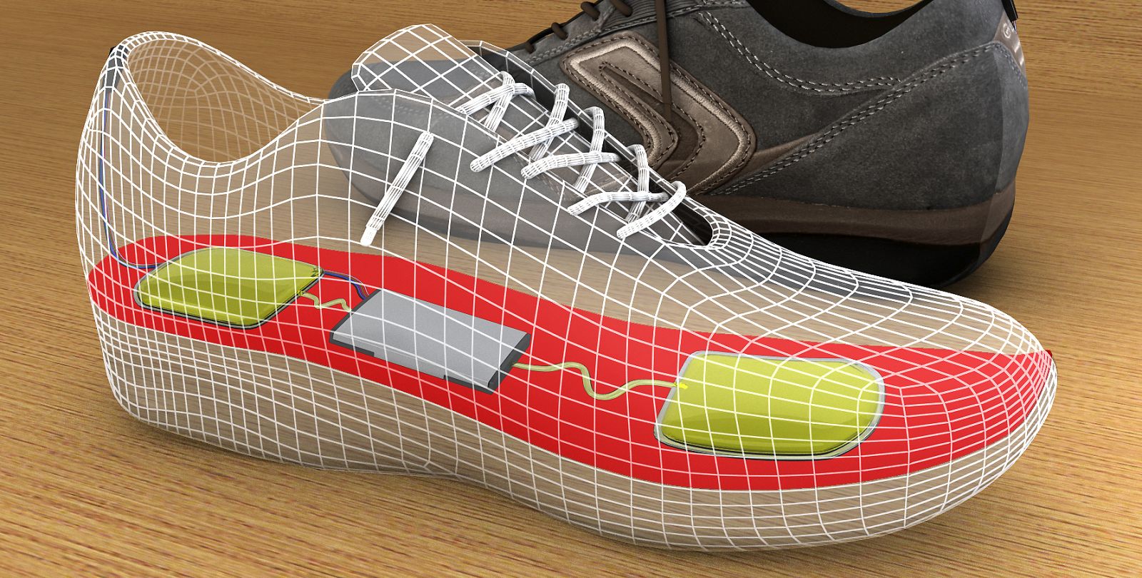 Un dispositivo permite recargar aparatos electrónicos andando