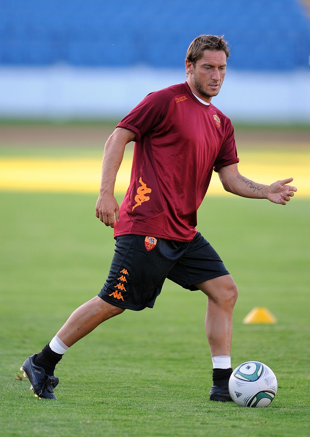 Totti no está de acuerdo con Luis Enrique