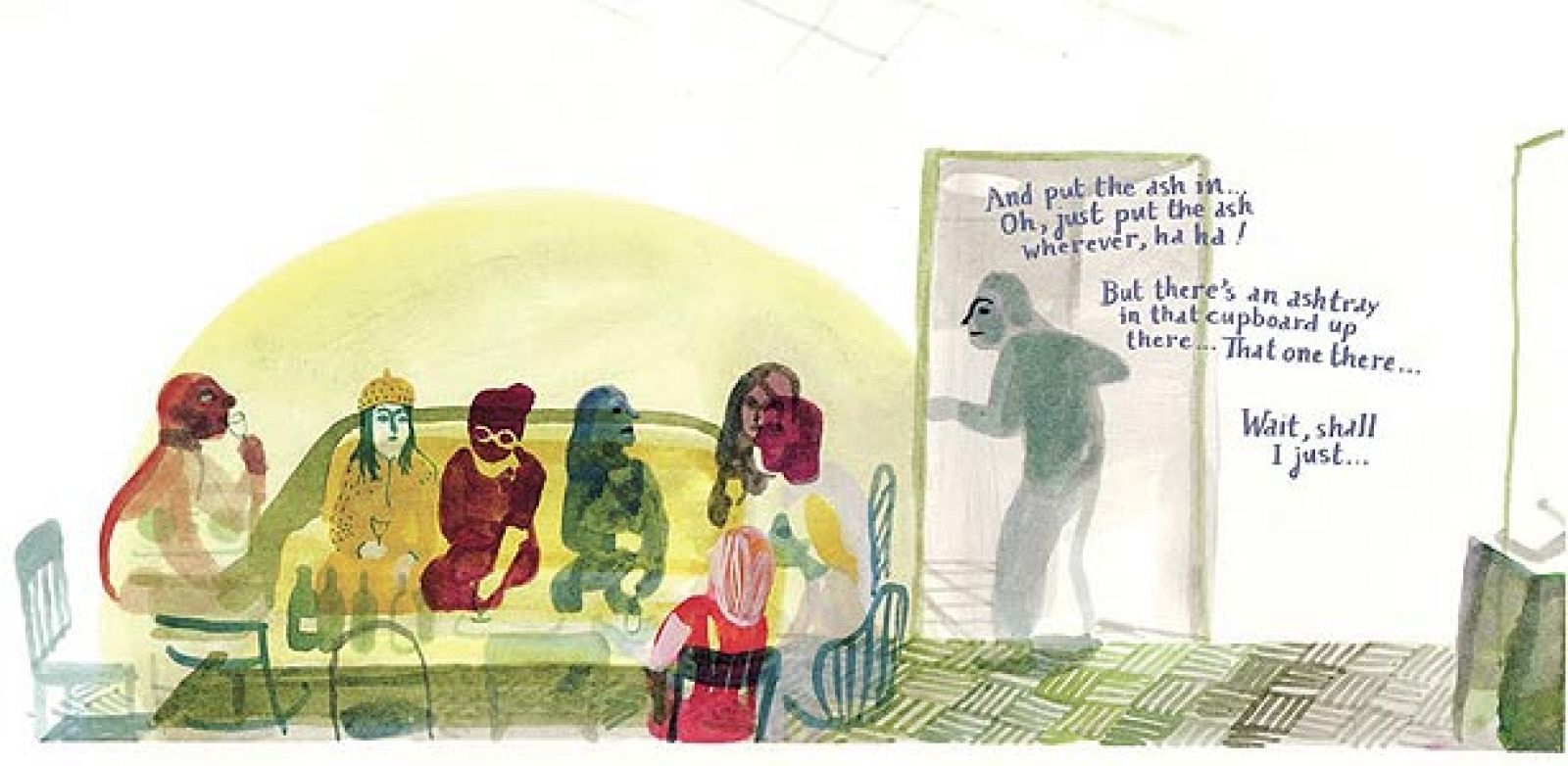 Viñeta de 'Un lugar equivocado', de Brecht Evens