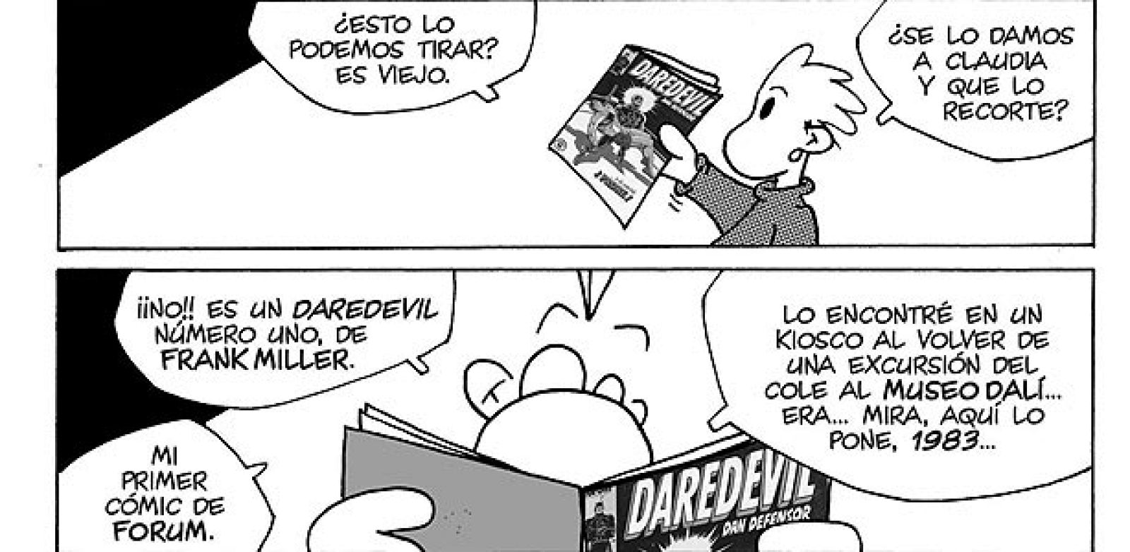 Viñetas de 'Fan Letal Vintage', de Cels Piñol