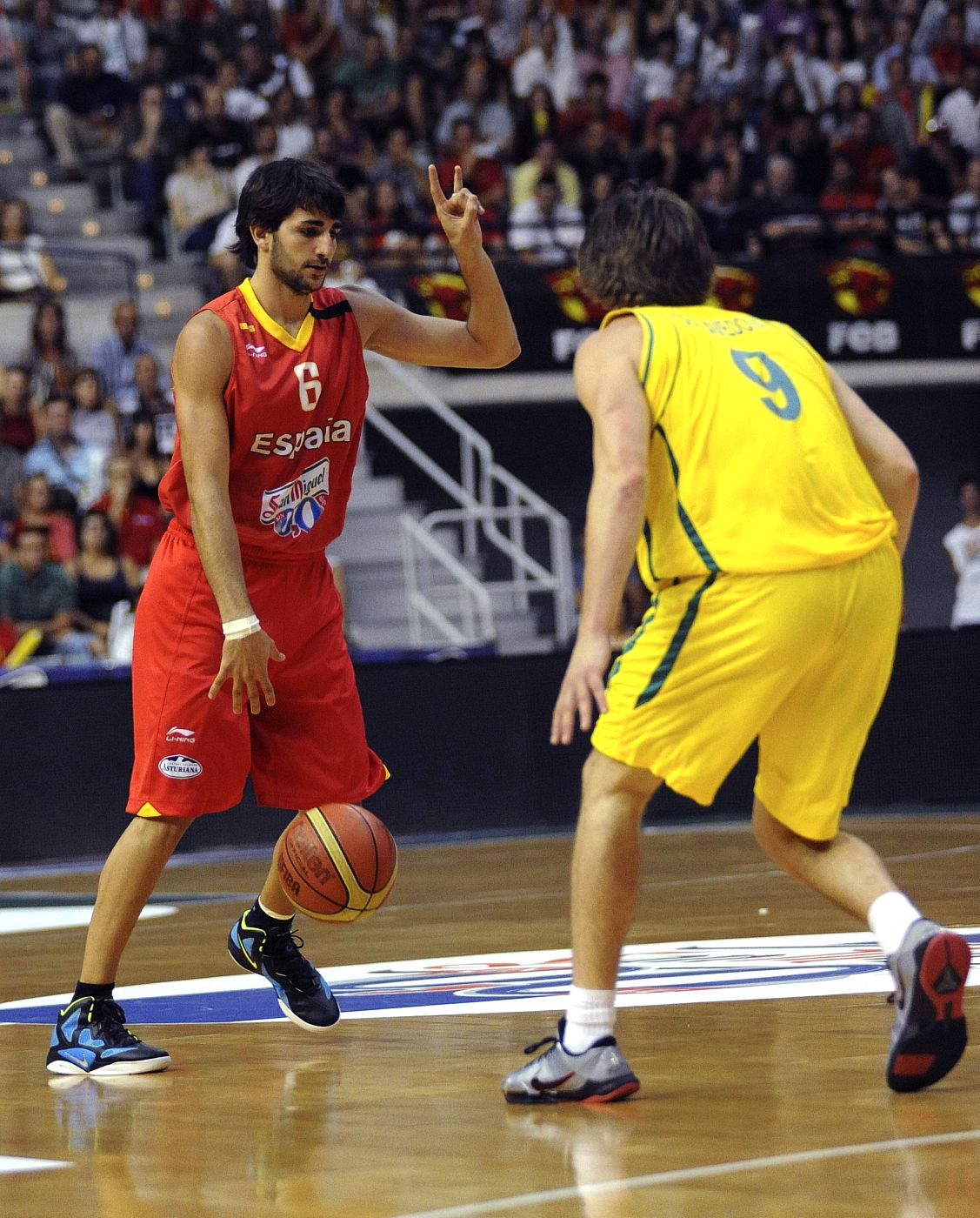 PARTIDO AMISTOSO: ESPAÑA - AUSTRALIA