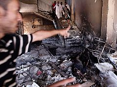 Aviones británicos bombardean un búnker de Gadafi en su bastión de Sirte