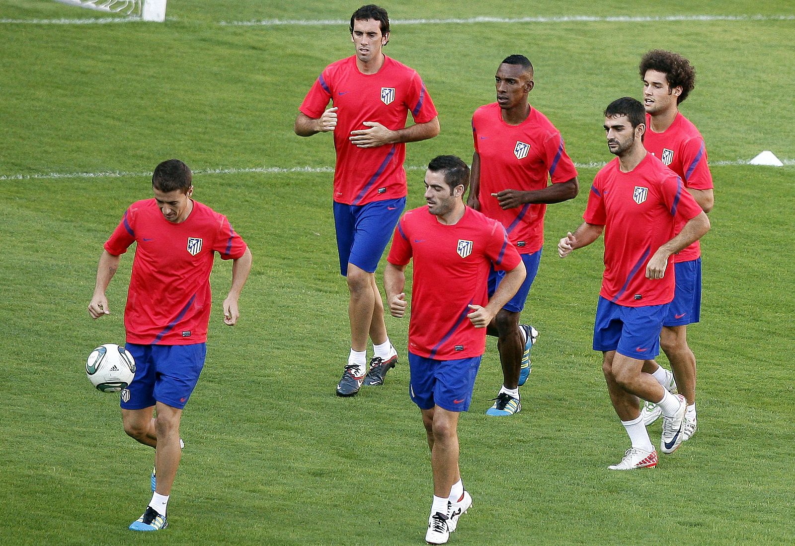 El Atlético de Madrid se prepara para recibir al Osasuna