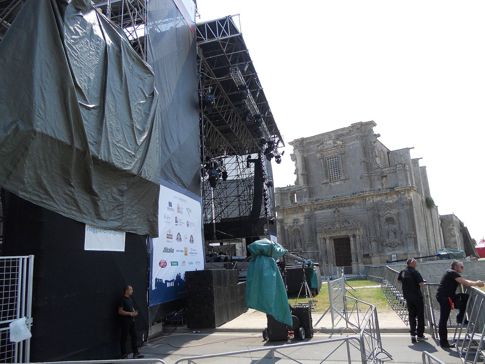 Escenario La Notte de la Taranta