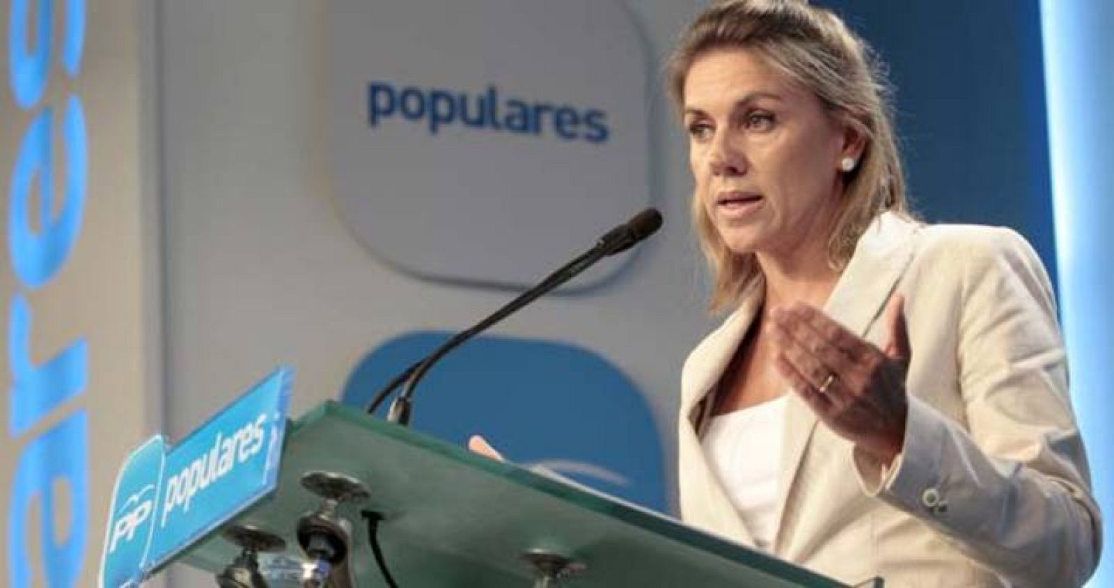 Cospedal deja a Rajoy la decisión del regreso de Bárcenas al PP