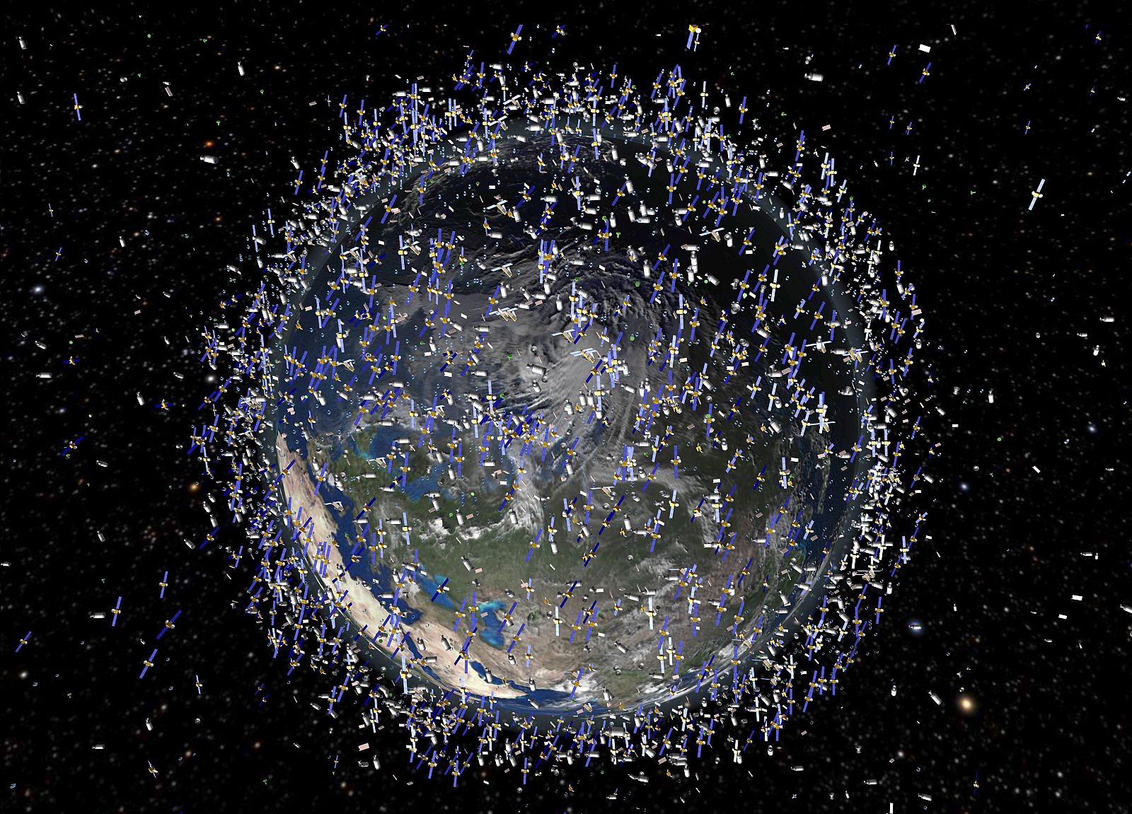 La basura espacial alcanza límites críticos