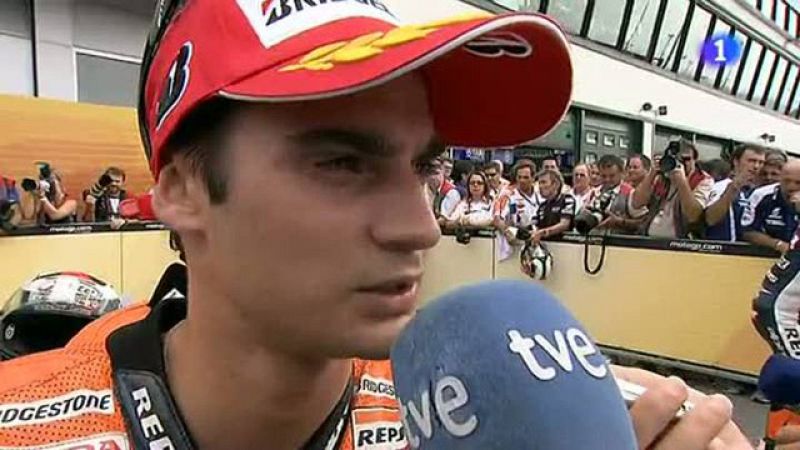 Pedrosa: "Hoy no era posible pillar a Lorenzo"