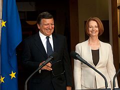 Barroso dice que Europa escapará de la recesión con un "modesto" crecimiento