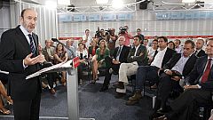 Rubalcaba propone un modelo de financiación sanitaria sin "copago" ni "pseudoprivatizaciones"