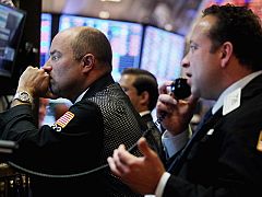 Las bolsas europeas caen arrastradas por Wall Street y el Ibex-35 se sitúa en niveles de 2009