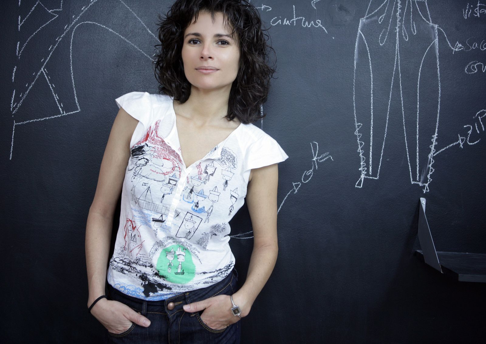 La diseñadora Aurelia Gil