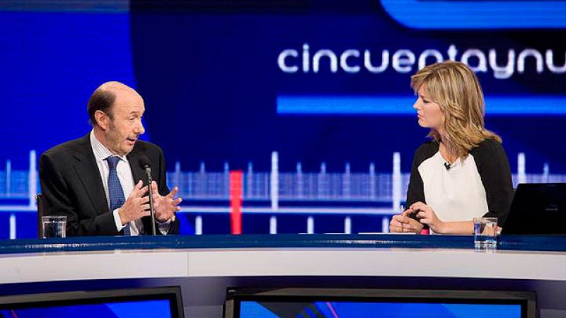 Rubalcaba rechaza prometer que acabará con el desempleo en cuatro años porque es "imposible"