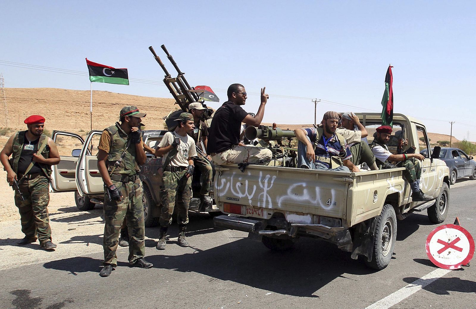 COMBATES EN BANI WALID