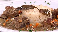 Lentejas con verduras y escabeche de cerdo (14/09/11)