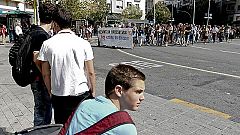 "Tienen que ir a la huelga, lo hacen por nosotros"