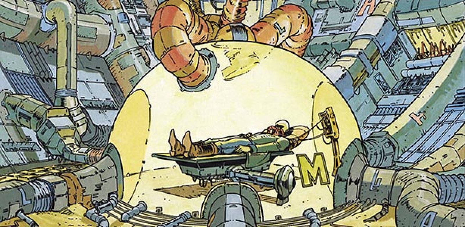 Viñeta de 'Dayak', de Adamov