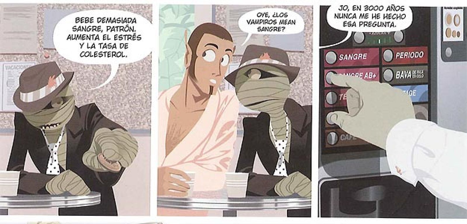 Viñetas de 'Zombillenium 2: Recursos humanos', de Arthur de Pins