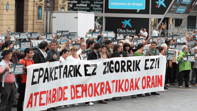 El acuerdo de Gernika, la hoja de ruta de la izquierda abertzale "hacia la paz"