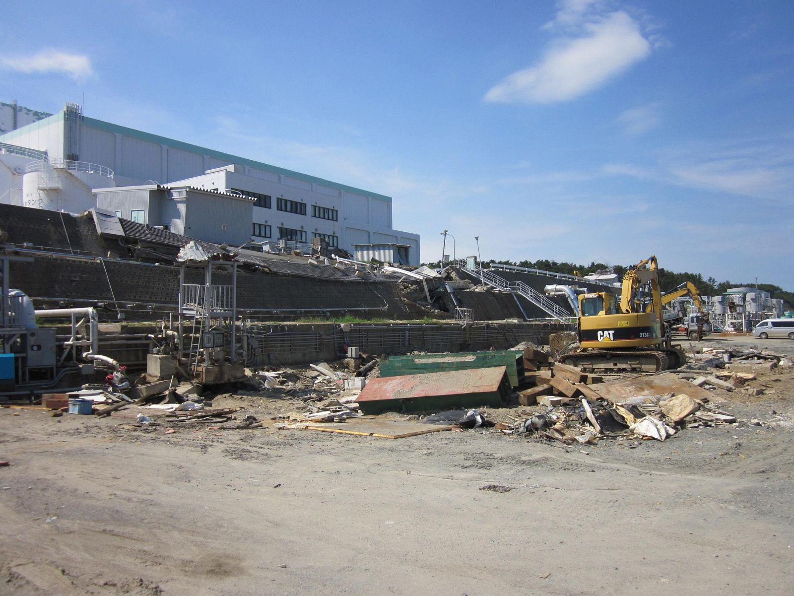 Fotografía de la unidad 5 de la central nuclear de Fukushima-Daiichi, el pasado 25 de agosto