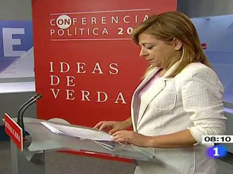 Zapatero abre la Conferencia Política del PSOE que establecerá las bases del programa electoral 