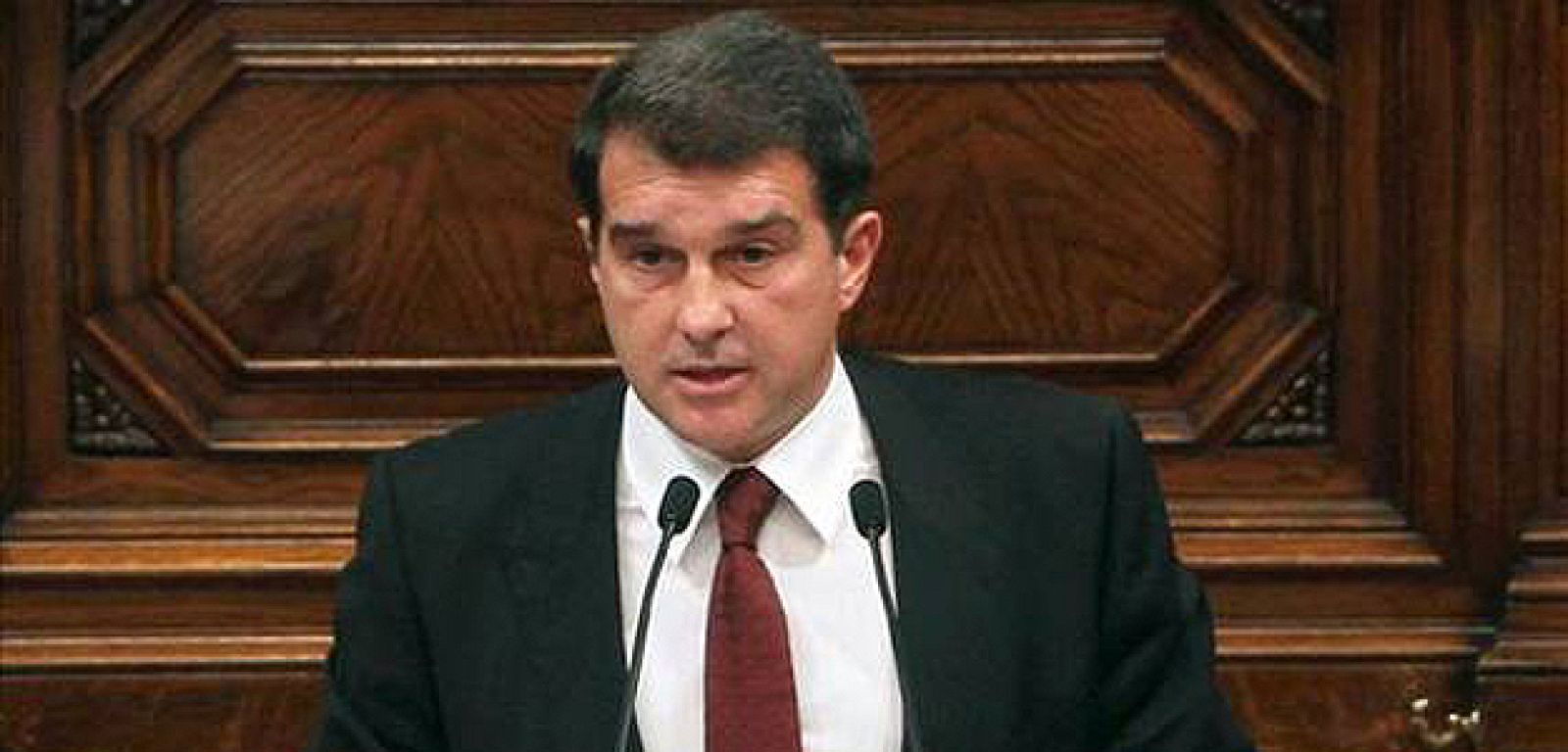 El expresidente del F.C. Barcelona, Joan Laporta, ahora es diputado catalán
