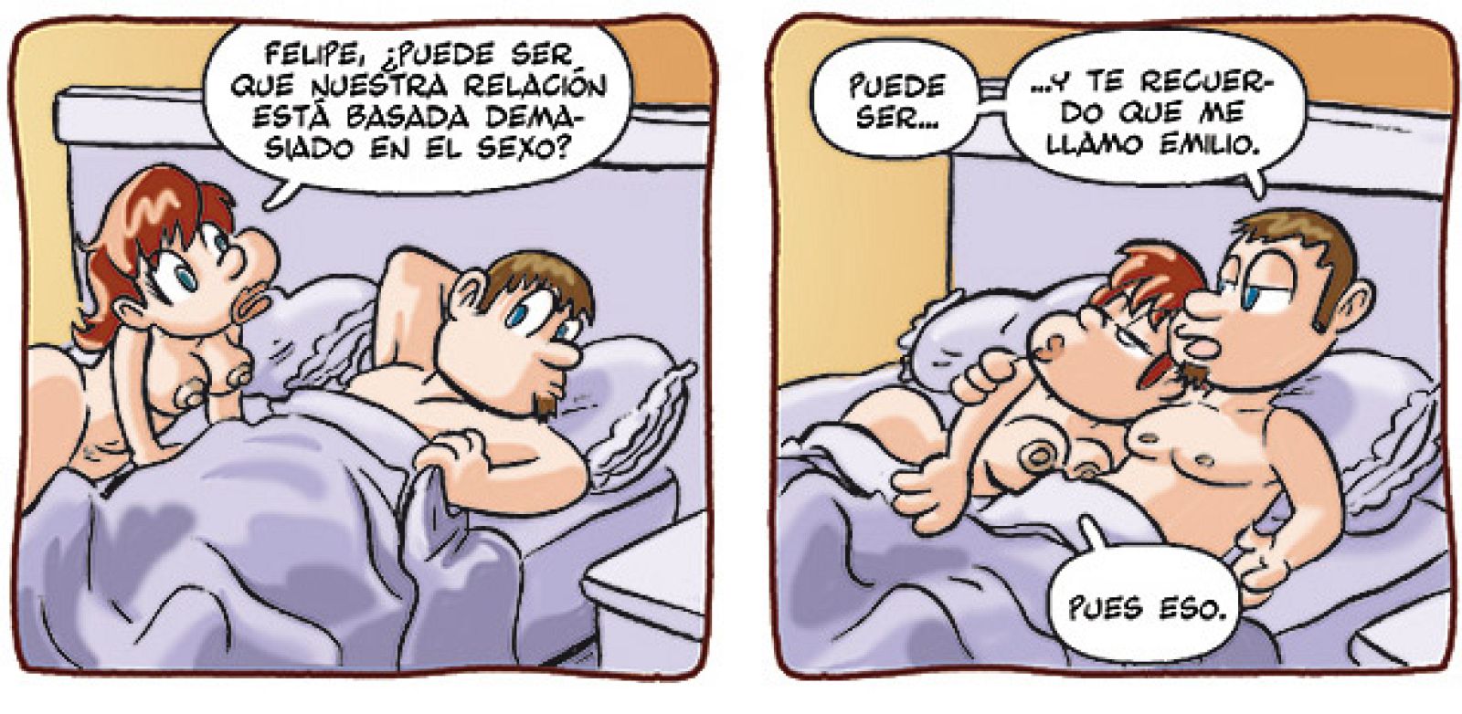 Viñetas de 'Sex o no sex,', de José M. Fonollosa