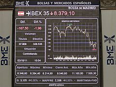 Las Bolsas caen por la desconfianza sobre Grecia y Bankia debuta a la baja en el Ibex-35
