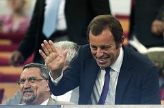 Sandro Rosell: "Las lesiones forman parte  del juego"