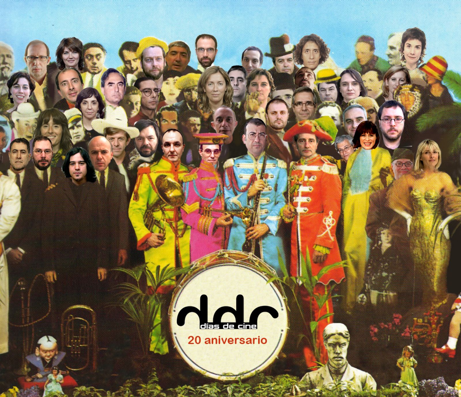 'Collage' hecho por el equipo de programa para celebrar los 20 años de emisión.